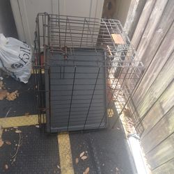 Dog Cage With Tray Small 