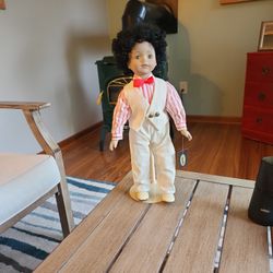 Michael Jackson Porcelain Doll