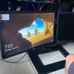 Two Dual EliteDisplay231 Monitors For $60