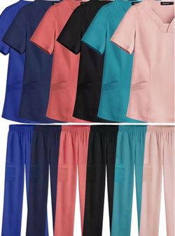 Big lot to of figs scrubs m- L