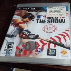 MLB 12 The Show PS3 Replacement Video Game Case With Booklet 