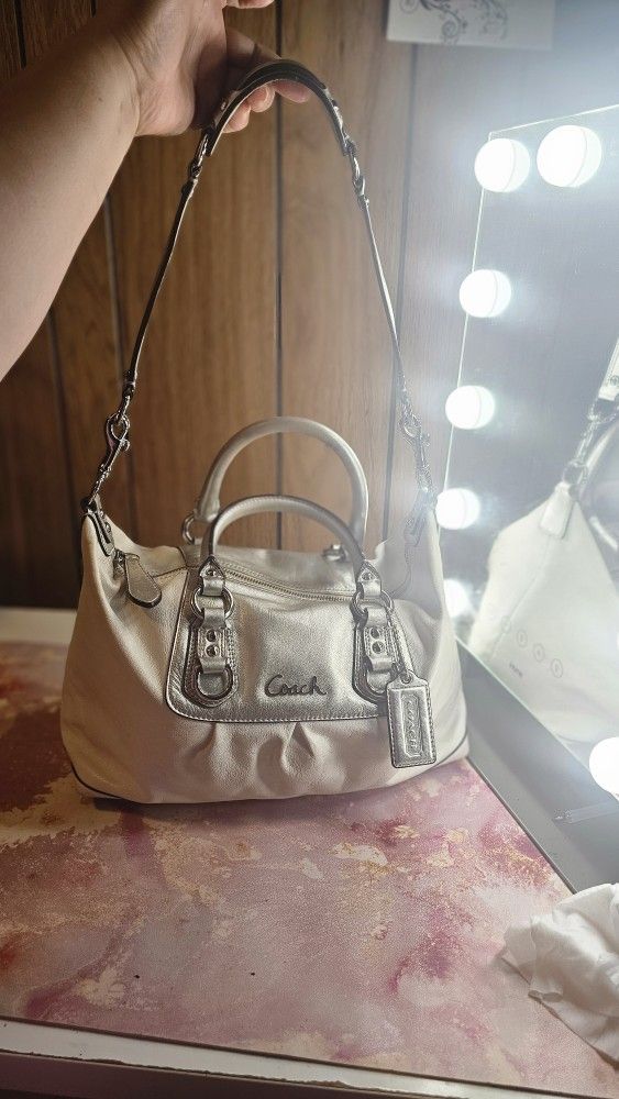 Coach Large Ashley Convertible Satchel Shoulder Bag