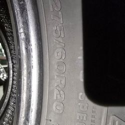 2 Bridgestone Dueler Tires