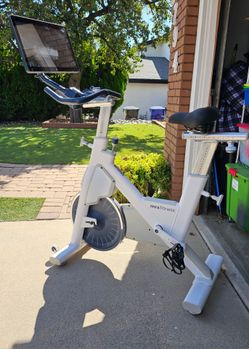 Stationary Fitness bike. Like new.