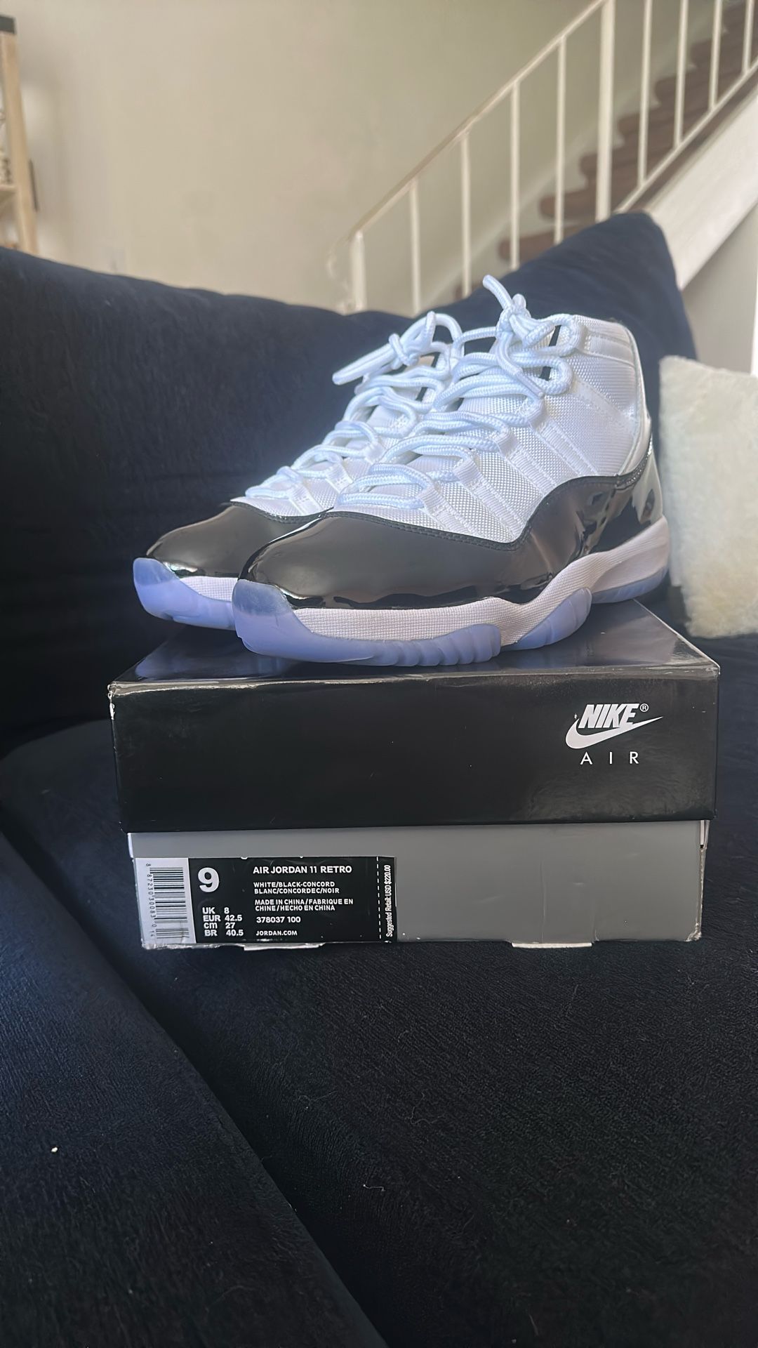 Jordan 11 Retro “concord” 2018