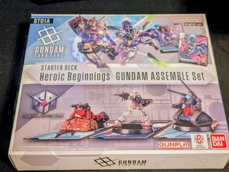 Gundam TCG ST01A Heroic Beginnings ASSEMBLE Set Starter Deck