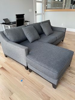 Sectional Couch - Gray
