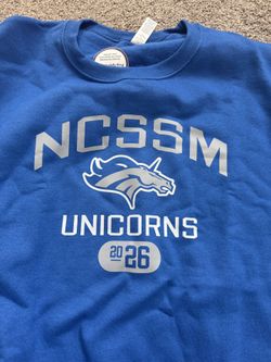NCSSM Unicorns JERZEES Unisex Crewneck Sweatshirt (562MR)