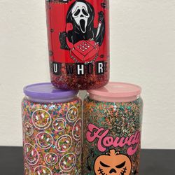 Snow globe Tumblers $30 Each 