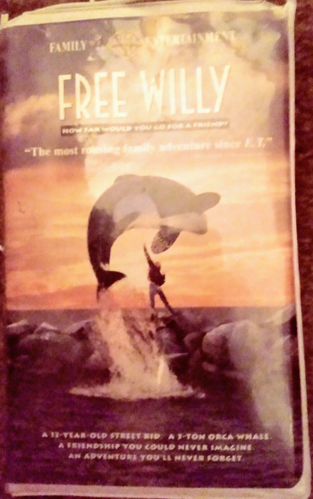 Free Willy VHS