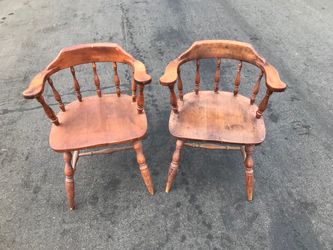 Wooden Chairs For Sale (Set Of 2)