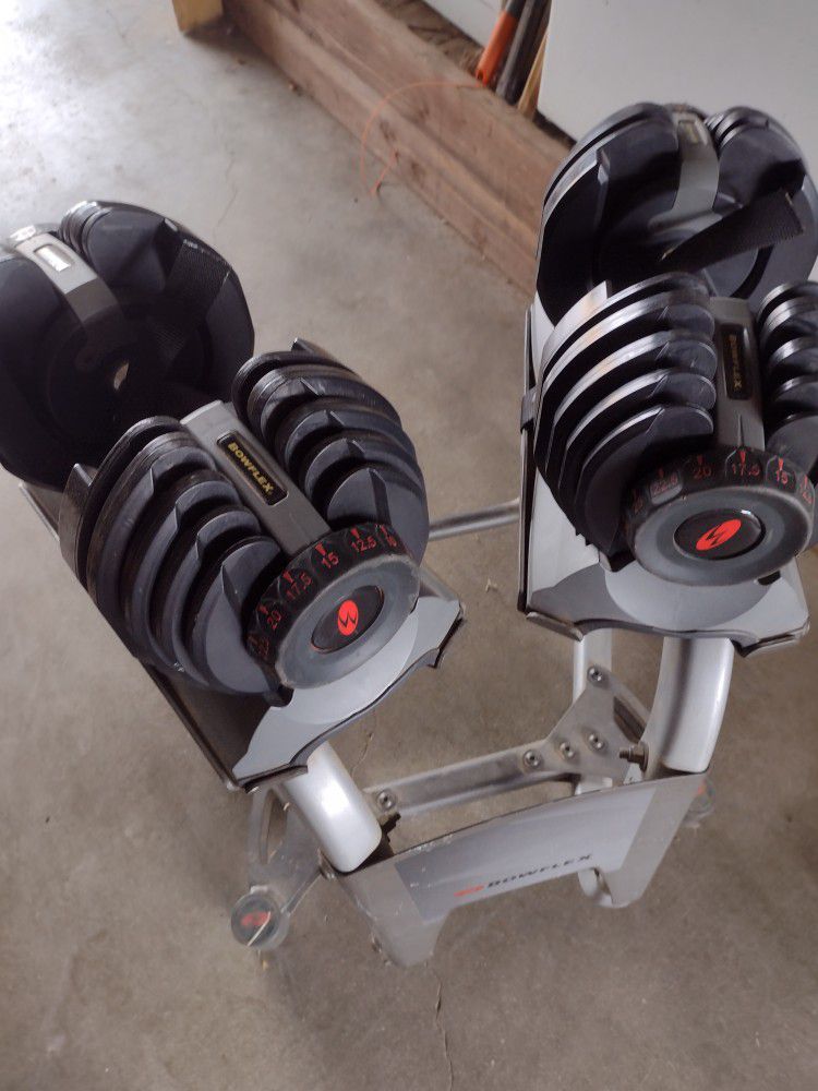Bowflex Select A Weight With Stand 