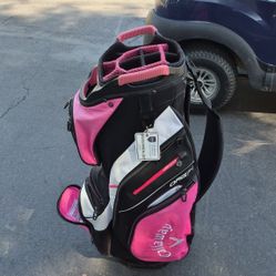 Callaway Pink 14 Divider Cart Bag 