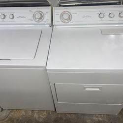 Whirlpool Set Washer And Dryer Gas Good Condition We Delivery 
