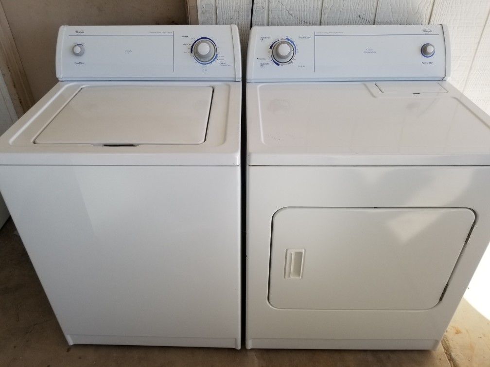 Whirlpool Washer and Dryer 