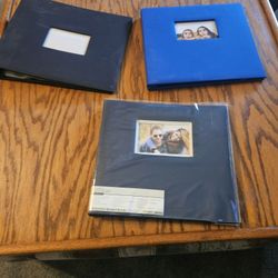 3 Unused Scrap Books