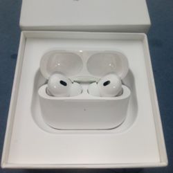(OPEN BOX NEVER USED) AirPods Pro 2nd Generation Bluetooth Earbuds 