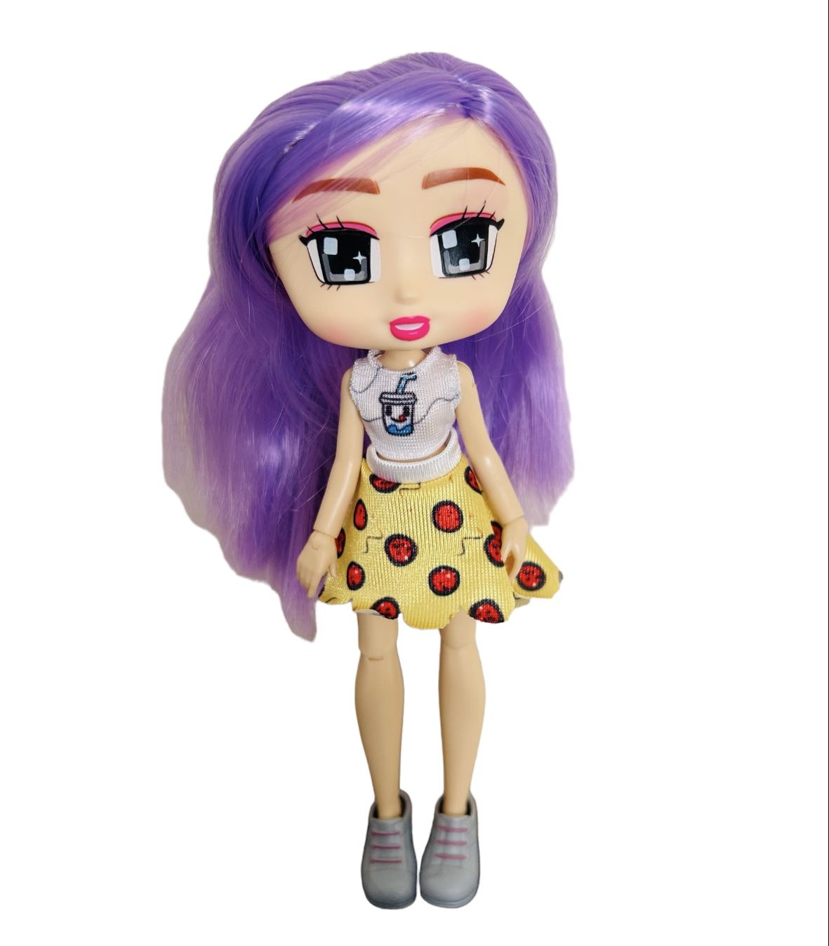 Boxy Girls Everly Lavender Hair 8” Doll