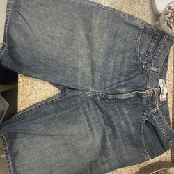 Levi’s 569’s blue denim vintage faded jorts