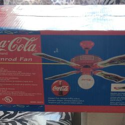 Rare Vintage 1998 Coco_cola Ceiling Fan