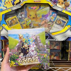 Pokemon TCG Card Eevee Heroes Japanese Booster Box Brand New Sealed In  Hand! for Sale in Milpitas, CA - OfferUp
