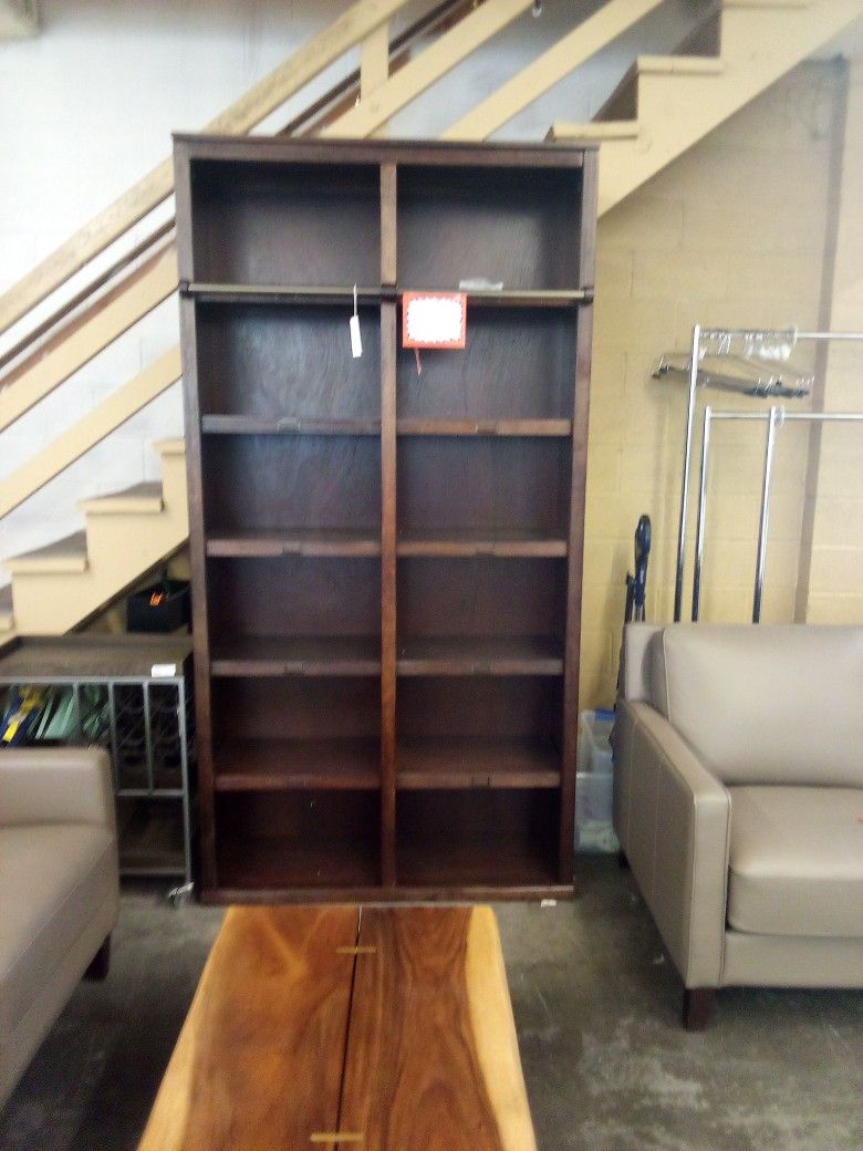 Austus Wood Book Shelf