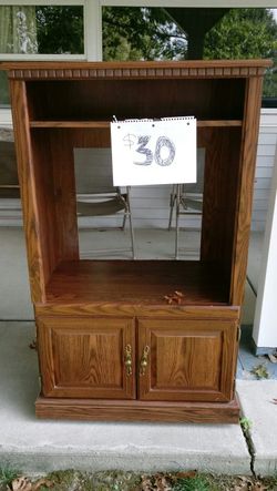 Tv console with storage