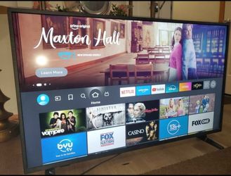 55" insignia Amazon fire smart tv 4k great condition.  Great quality pic no scratch everything work