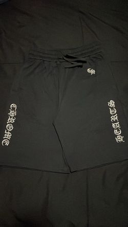 Chrome heart shorts