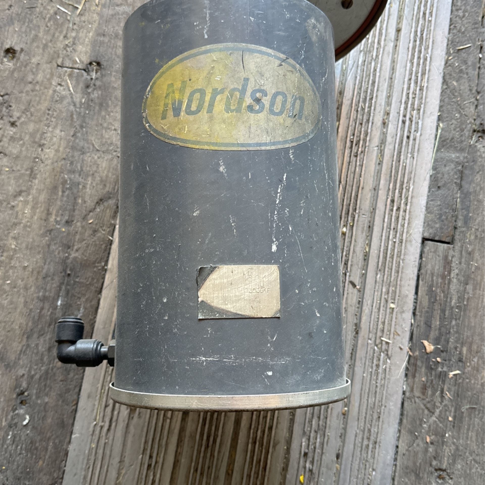 Nordson Power Coat Small Hopper And Large Hoppe