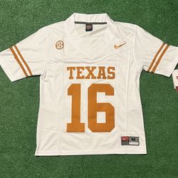 Texas Longhorns Arch Manning White Jersey