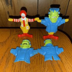 1995 Ronald Mc Donald Frankenstein / Set Of 2