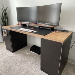 At-Home workstation desk with desk chair