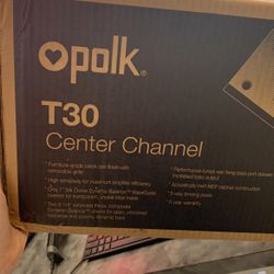 Polk T30 Center channel Speaker 