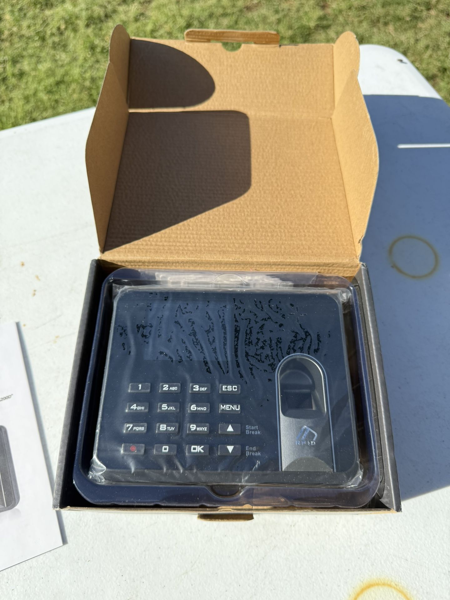 Fingerprint/ Code Clock In For Employees