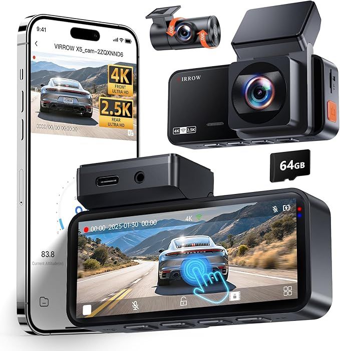 Dash Cam Front and Rear