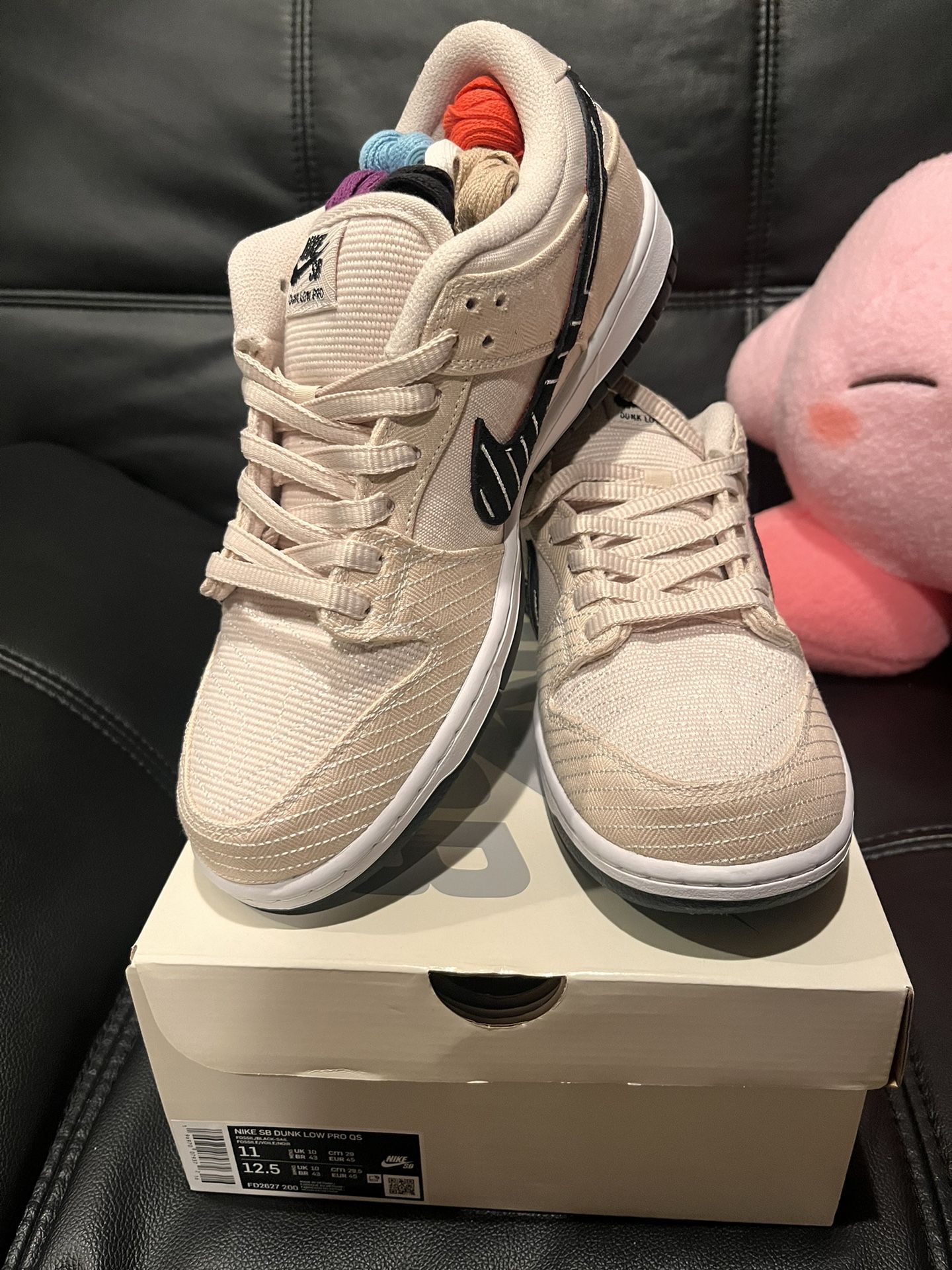 DS Albino & Preto SB Dunk Size 11 M