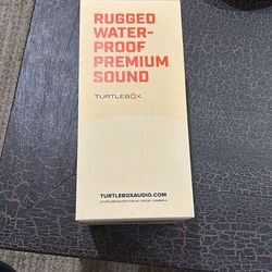 Turtlebox Ranger Gray Speaker - New Never Opened
