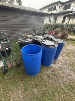 55 Gallon Food Grade Drum 