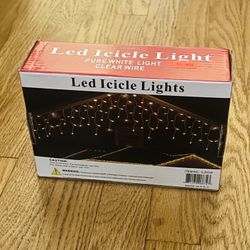 Led Icicle Lights (Never Used)