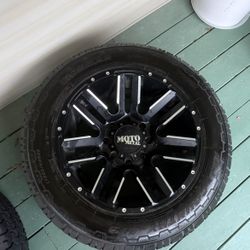 4 Sets Of Tires With Rims 