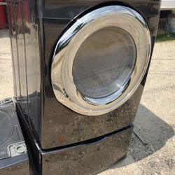 Samsung dryer works very well $175 pedal stool $25