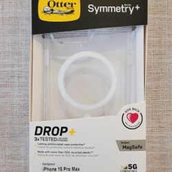 iPhone 15 Pro Max MagSafe Otterbox Symmetry Case Clear 
