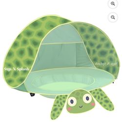 Sun N Splash Baby Tent Pool,  Turtle