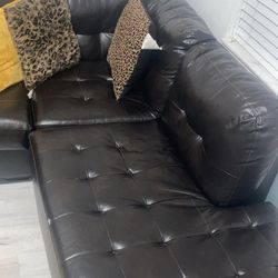 Dark Chocolate Extra Long Sectional