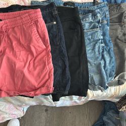 Bag Full On Name Brand Men’s Clothes And shoes 
