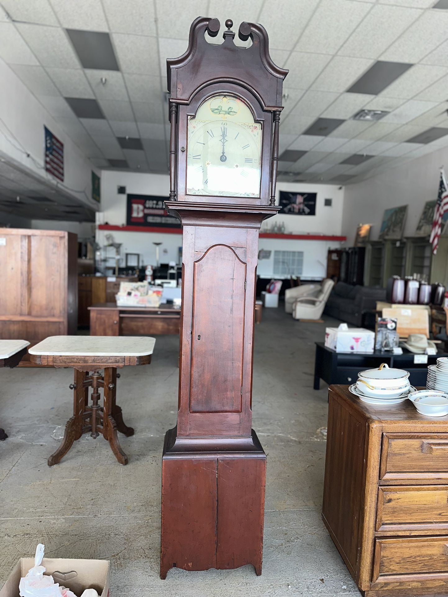 Late 18th Century Grandfather Clock