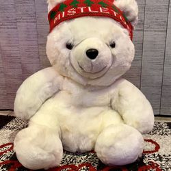 18" Mistletoe Bear