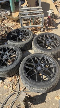 Wheels 18" 5 lug by 114mm