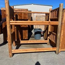 Log Bunk Bed DELIVERY AVAILABLE